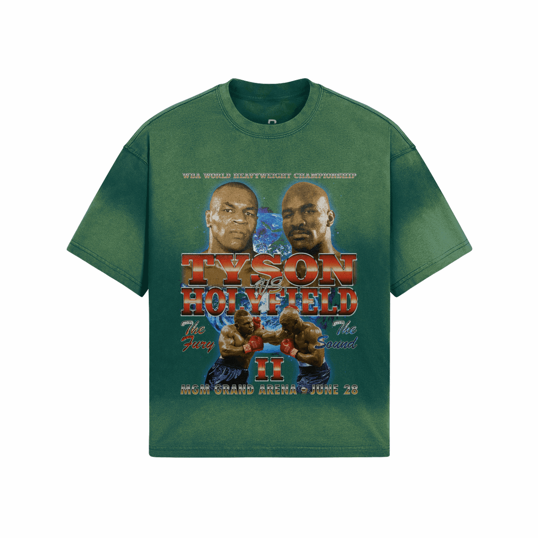 TYSON vs. HOLYFIELD Vintage Washed Tee - BOXINGFINESSE