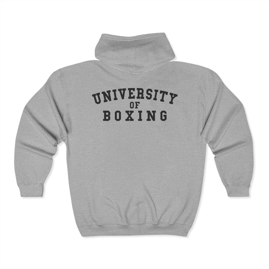 Unisex Boxing Finesse Full Zip Hoodie - Art & Studio Collection