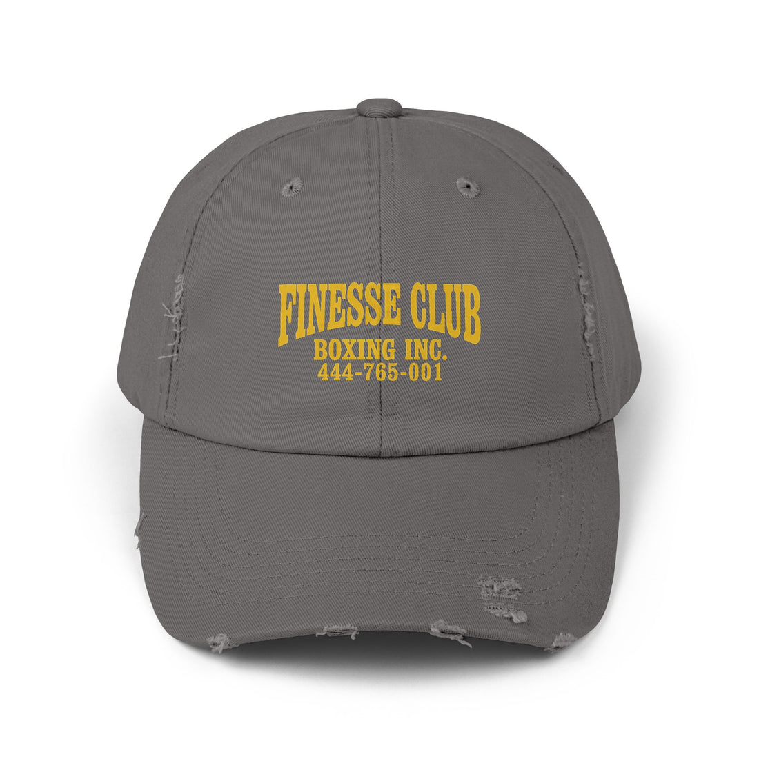Finesse Club Distressed Cap - a
