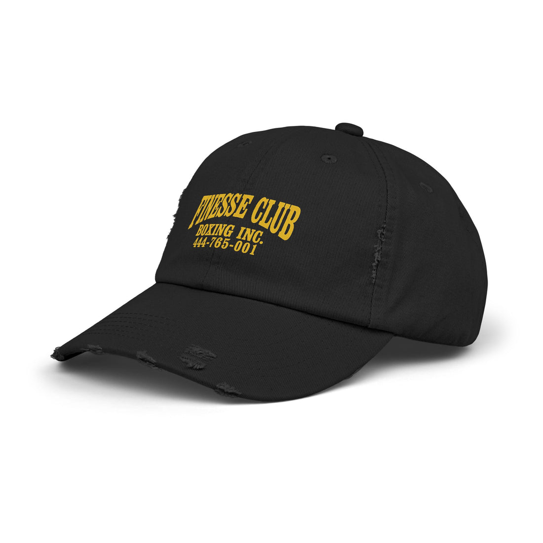 Finesse Club Distressed Cap - a