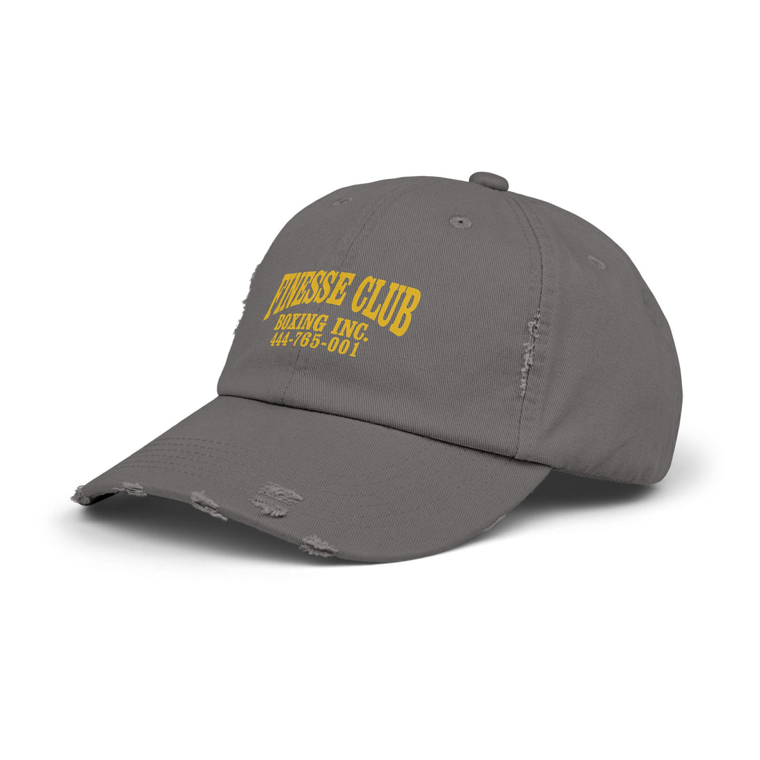 Finesse Club Distressed Cap - a