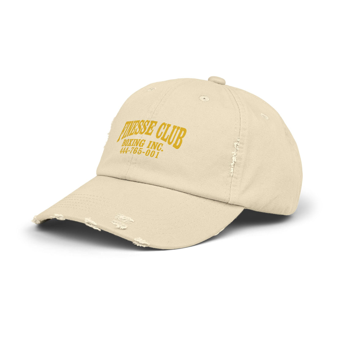 Finesse Club Distressed Cap - a
