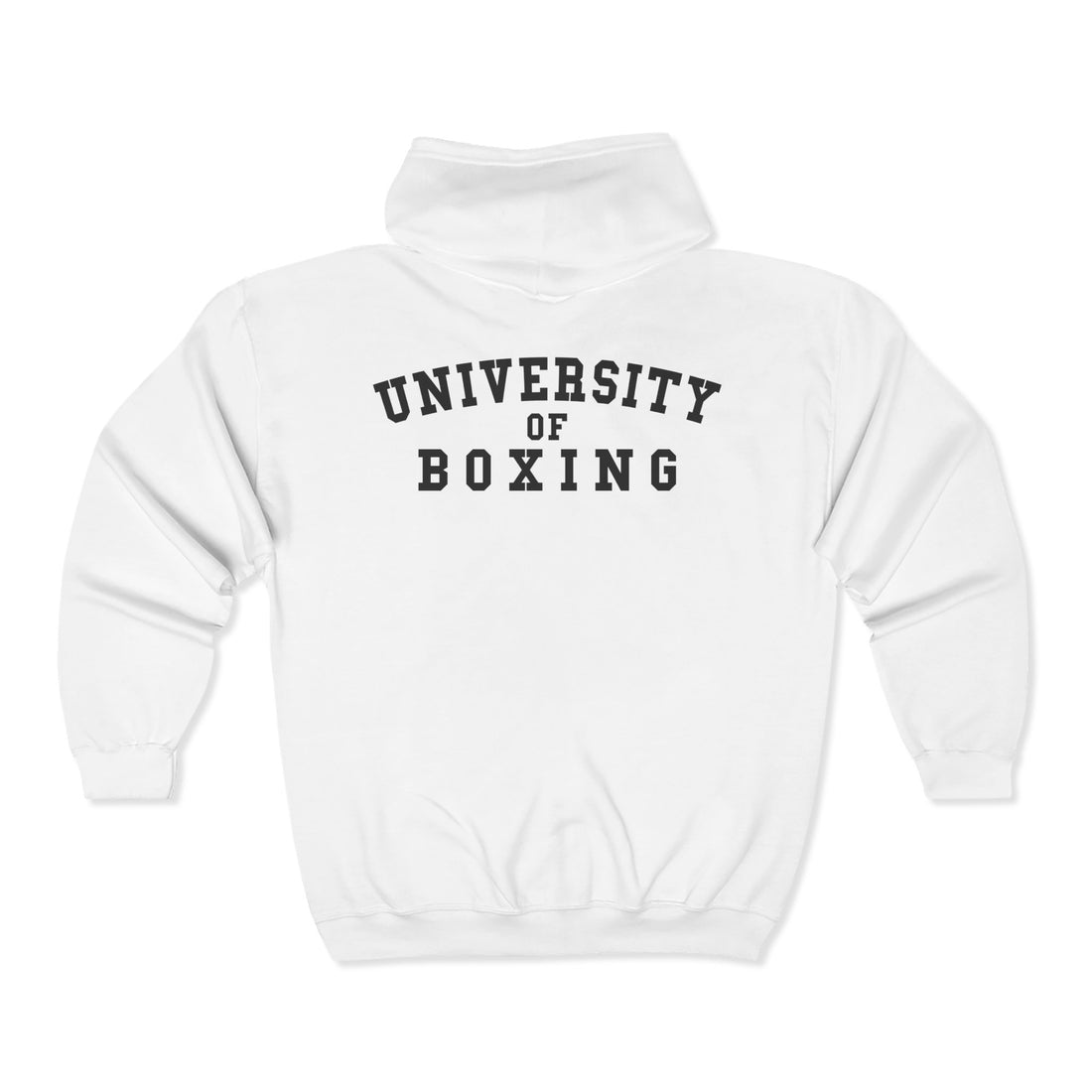 Unisex Boxing Finesse Full Zip Hoodie - Art & Studio Collection