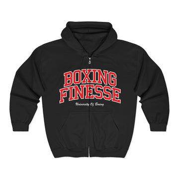 Boxing Finesse Zip-Up Hoodie