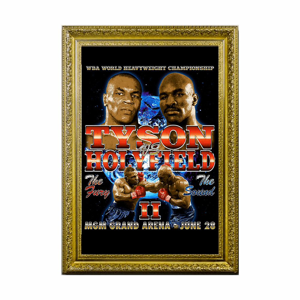 Tyson vs Holyfield Art - BOXINGFINESSE