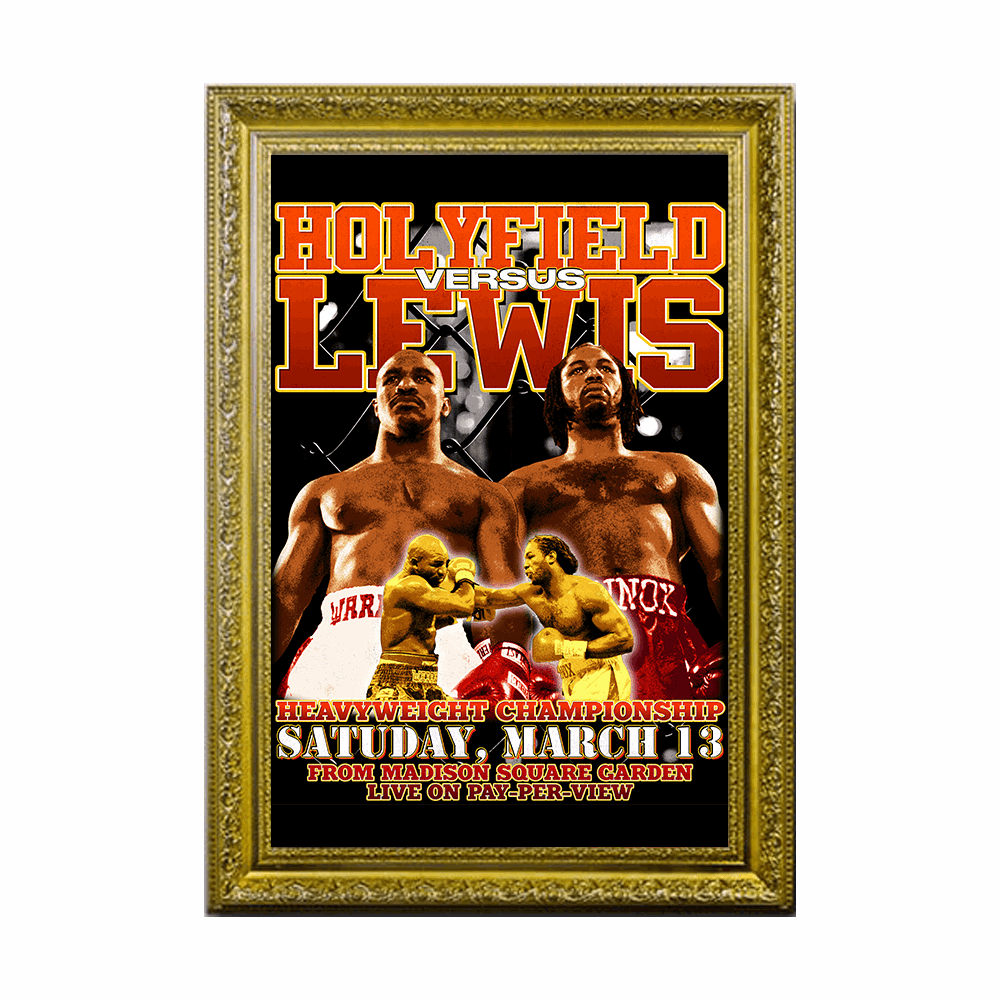 Holyfield vs Lewis Art - BOXINGFINESSE