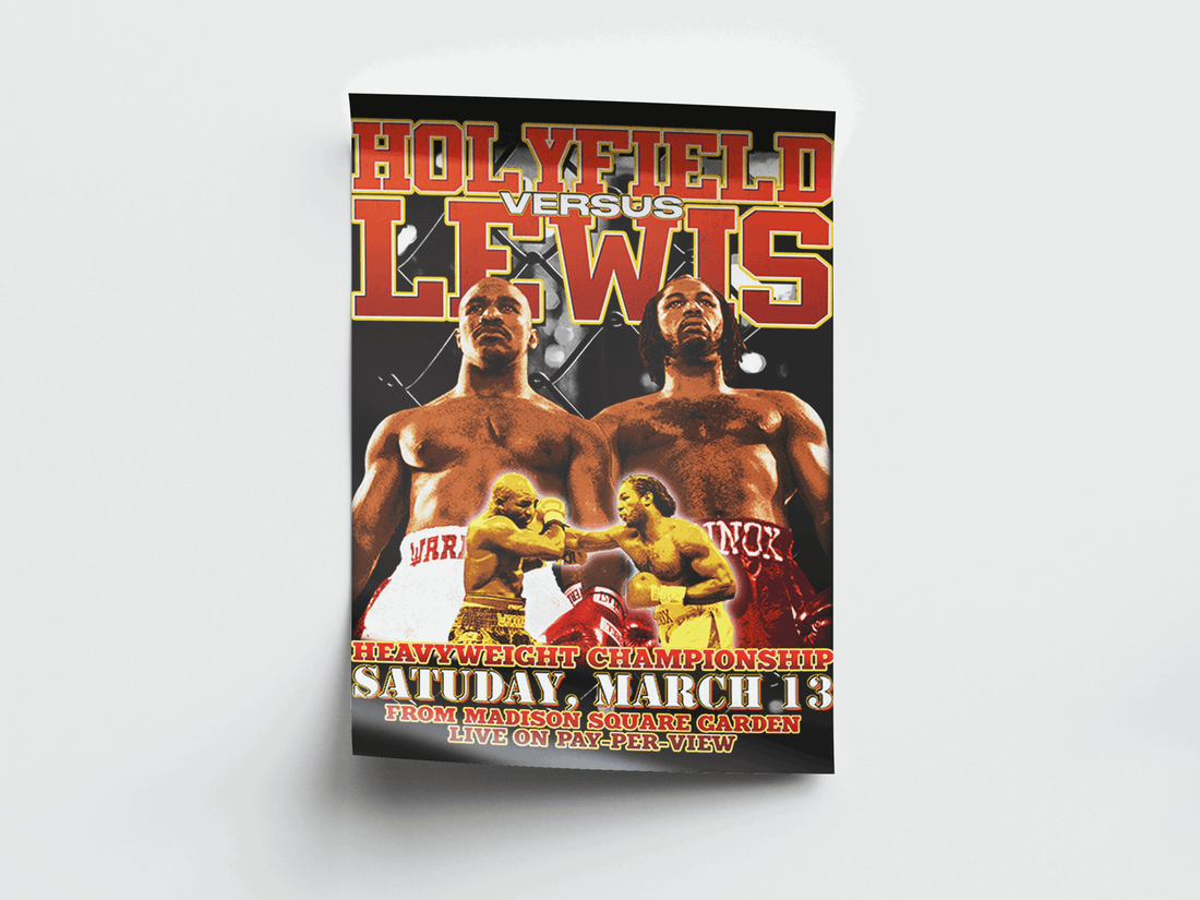 Holyfield vs Lewis Art - BOXINGFINESSE