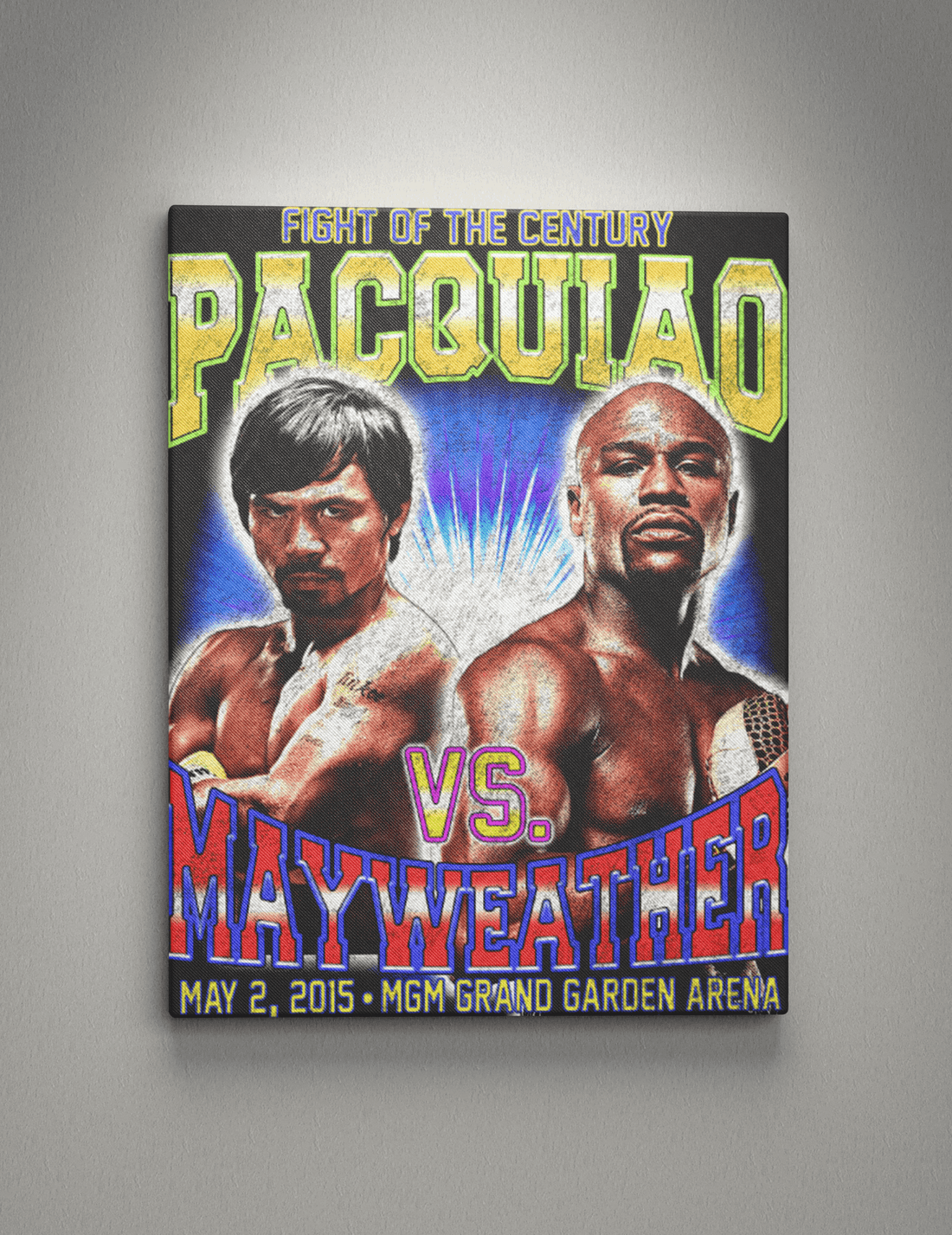 Pac vs Mayweather Art - BOXINGFINESSE