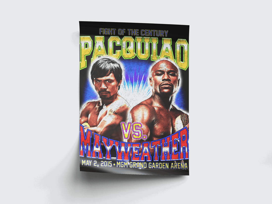 Pac vs Mayweather Art - BOXINGFINESSE