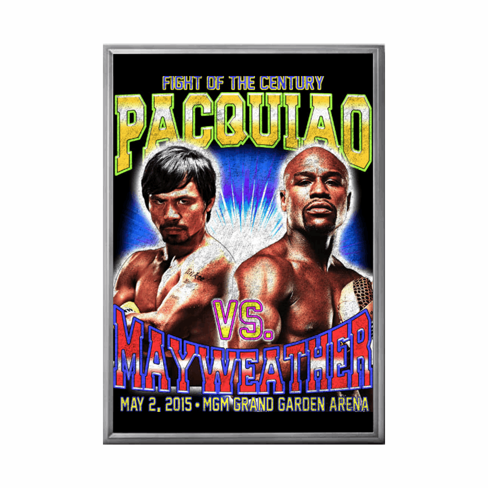 Pac vs Mayweather Art - BOXINGFINESSE