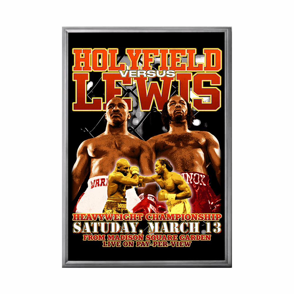 Holyfield vs Lewis Art - BOXINGFINESSE