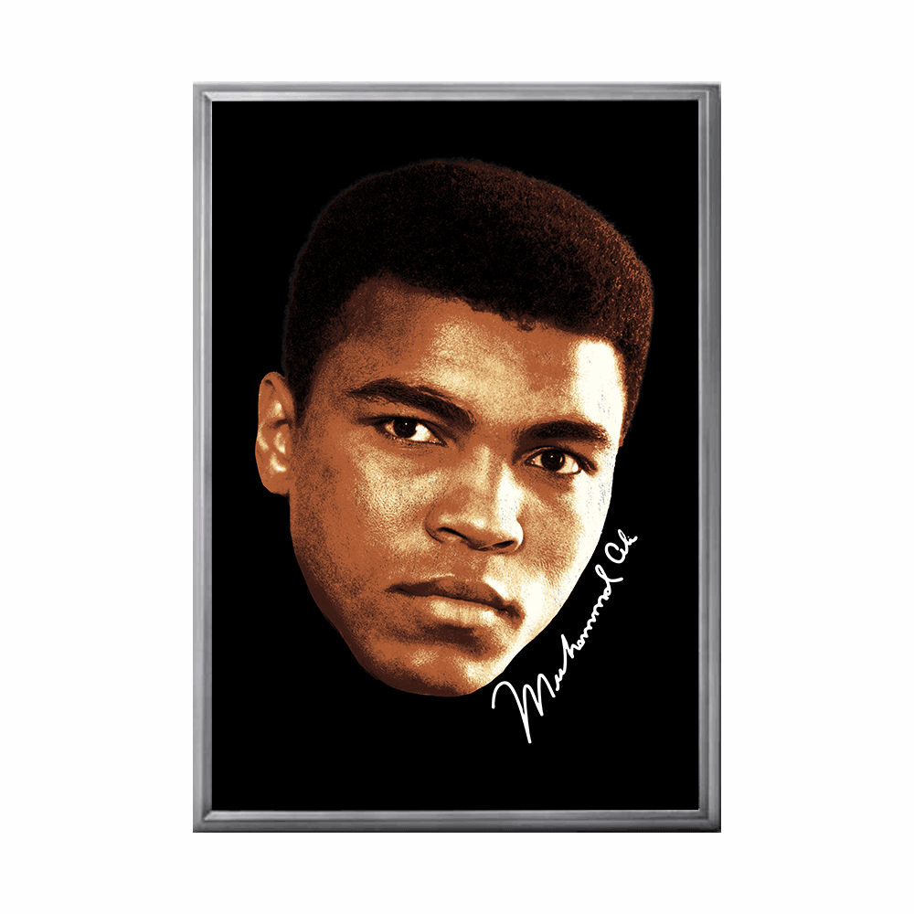 MUHAMMAD ALI Oil Portrait - BOXINGFINESSE