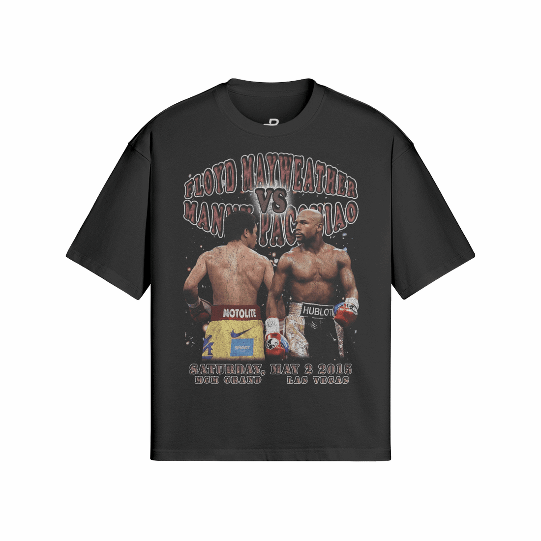 MAYWEATHER VS PACQUIAO TEE - BOXINGFINESSE