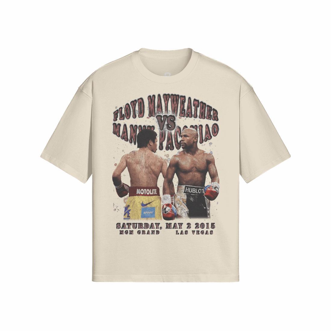 MAYWEATHER VS PACQUIAO TEE - BOXINGFINESSE
