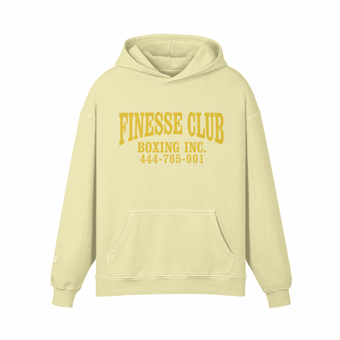 FINESSE CLUB 444 Oversized Retro Hoodie - BOXINGFINESSE