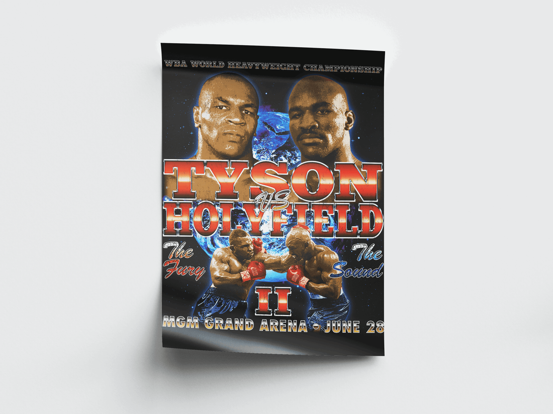 Tyson vs Holyfield Art - BOXINGFINESSE